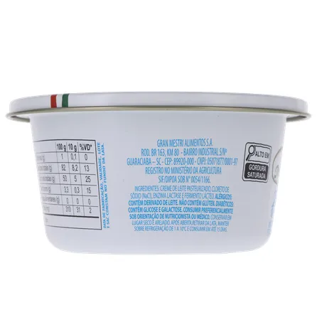 Manteiga Extra Gran Mestri com Sal Zero Lactose Pote 200gr 360-27