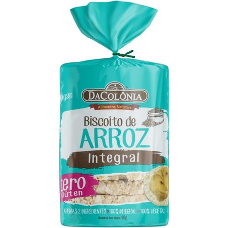 Biscoito de Arroz DaColônia 95g