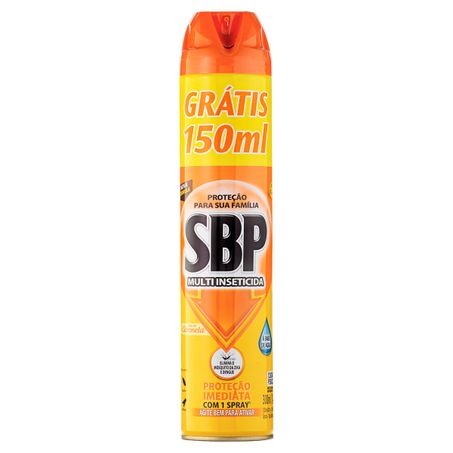 MULTI-INSETICIDA AEROSSOL ÓLEO DE CITRONELA SBP