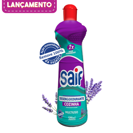 Desengordurante multiuso lavanda saif squeeze 500ml