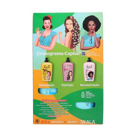 Kit Skala Babosa Shampoo 325ml e Condicionador 325ml 
  360-2