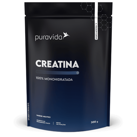CREATINA MONOHIDRATADA 300G - PURA VIDA