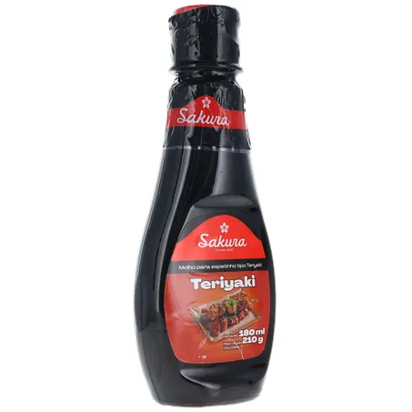 Molho teriyaki sakura squeeze 180ml 360-33