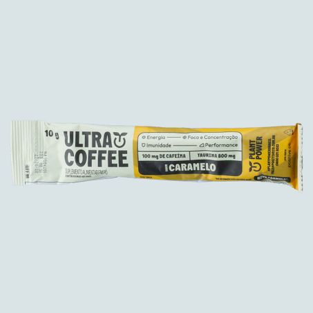 ULTRACOFFEE SABOR CARAMELO 10G PLANT POWER