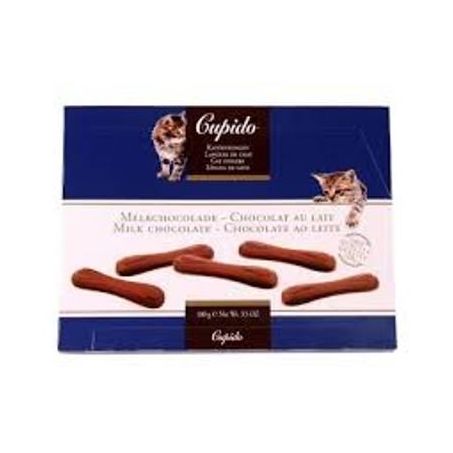 Chocolate leite lingua gato cupido 100g