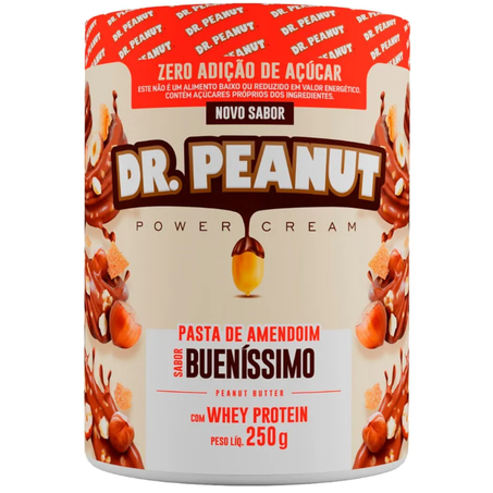 Pasta amendoim dr peanut 250g buenissimo