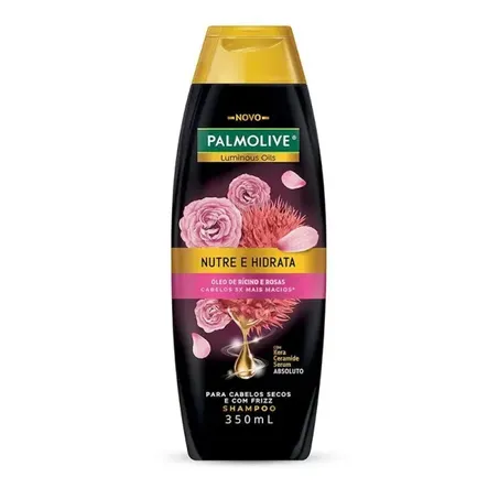 SHAMPOO PALMOLIVE 350ML LUMIN OILS OLEO RICINO