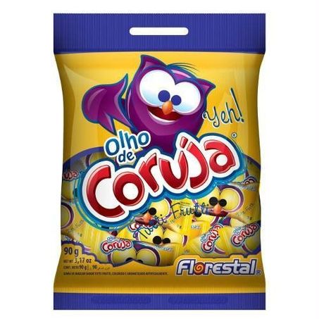 CHICLE FLORESTAL 90G OLHO DE CORUJA