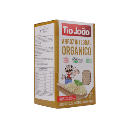 ARROZ TIO JOÃO INTEGRAL ORGÂNICO 1KG 360-54