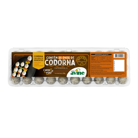 OVO DE CODORNA AVINE C/30