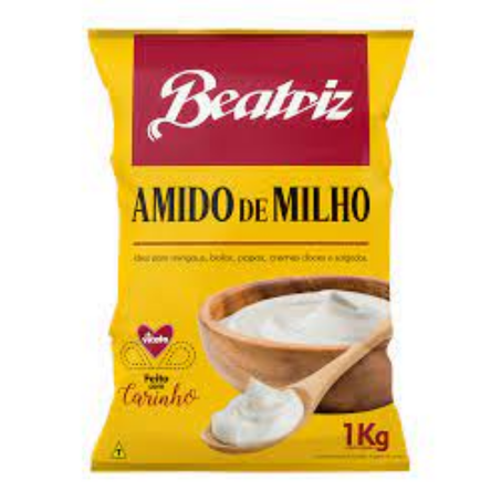 Amido de milho beatriz 1kg sache