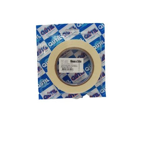 Fita crepe adesiva Q-Util 19mm