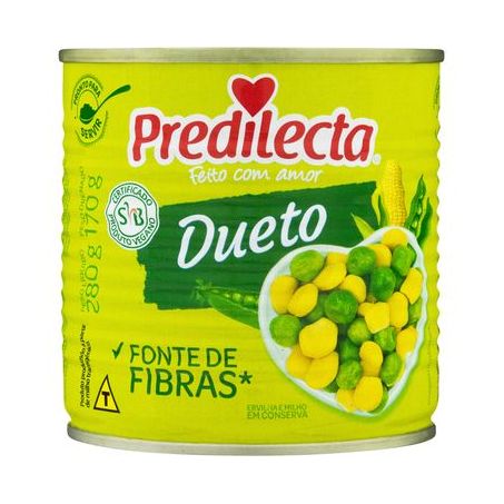 DUETO MILHO ERVILHA PREDILECTA 170G