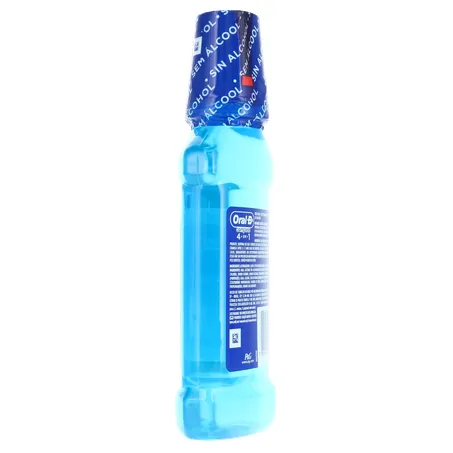 Enxaguatório Bucal Oral-b Menta Refrescante com Flúor Zero Álcool Frasco 250ml 360-11