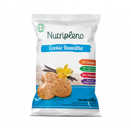 COOKIE INT BAUN 30G -NUTRIPLENO