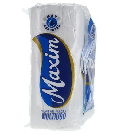 Toalha De Papel Maxim 2 Rolos Com 60 Toalhas 
  360-28
