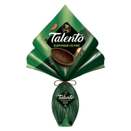 Ovo de Páscoa ao Leite Talento Castanhas-do-Pará Garoto