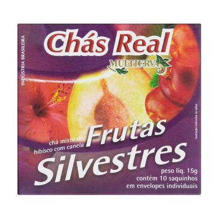 Cha Real Multiervas Frutas Silvestre 15G