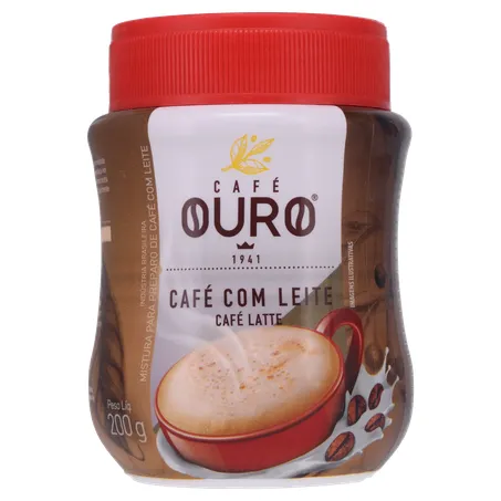 Café ouro com leite 200g 360-0