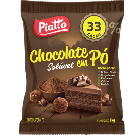 CHOCOLATE PO PIATTO 33% CACAU 1KG