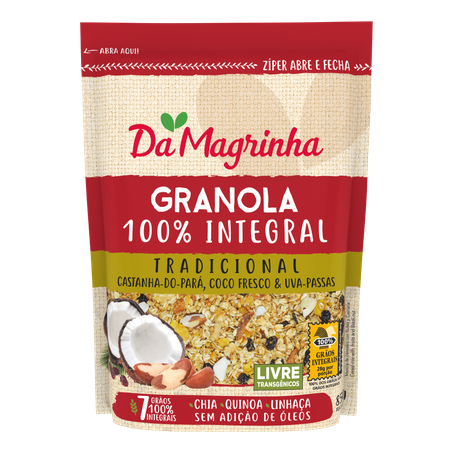 GRANOLA MAGRINHA 850G TRAD