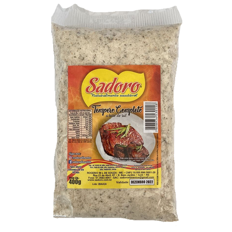 TEMPERO COMPLETO SADORO 400G