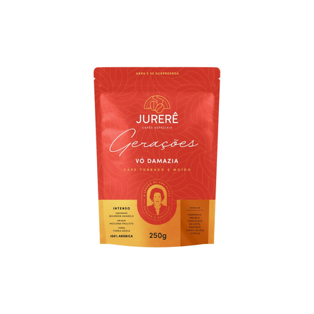 Café 100 Arábica Jurerê Gerações Vó Damazia 250G