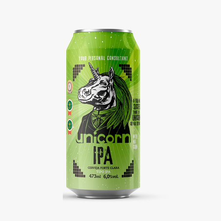 Cerveja Unicorn IPA Lata 473ml