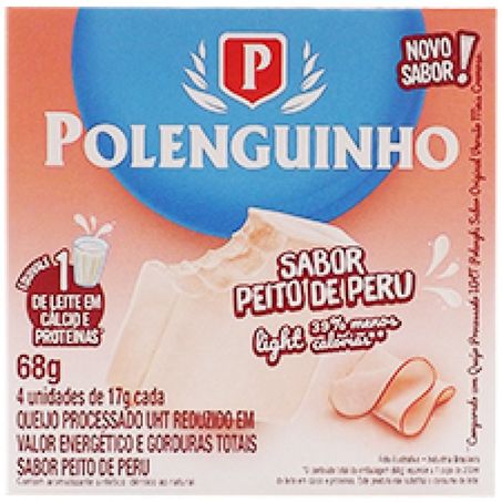 QUEIJO POLENGUINHO PROCESS PEI PERU LIGHT 68G