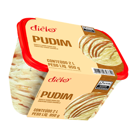 Sorvete dielo pudim 2l