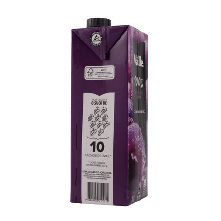 BEBIDA DEL VALLE 100% UVA TP 1L 360-19