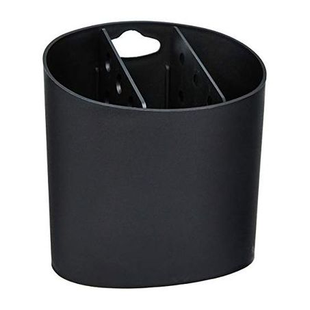 Escorredor Talheres Coza Oval Basic Preto