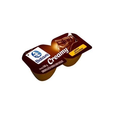 Sobremesa Batavo Creamy Chocolate Bandeja 180G
