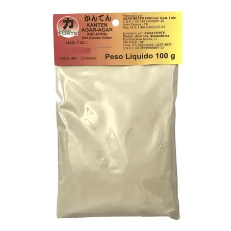 KANTEN ÁGAR-ÁGAR 100G CASA FORTE