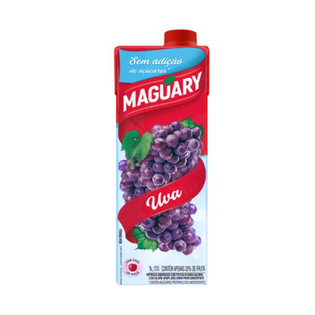 SUCO REFRESCO MAGUARY 1LT S/ACUCAR UVA