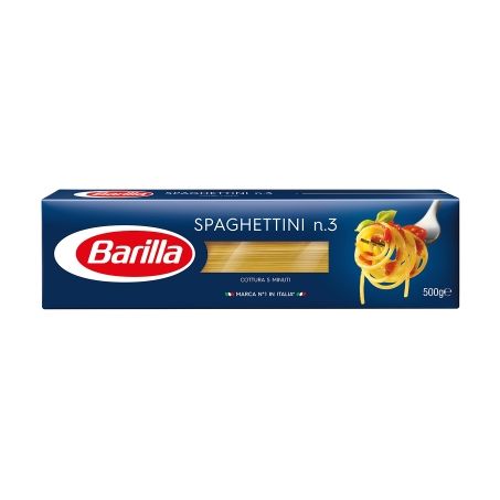 BARILLA MASSA SPAGHETTINI ITEM 3 500GR