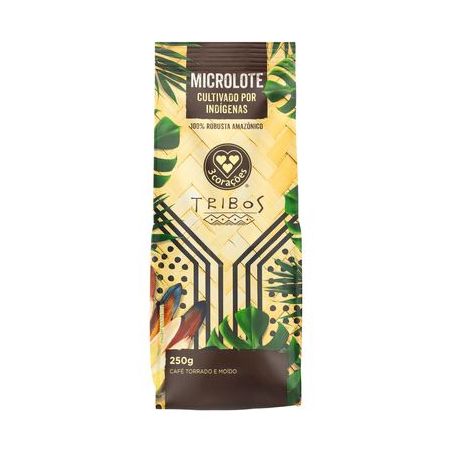 Café Torrado E Moído 3 Corações Tribos Pacote 250G