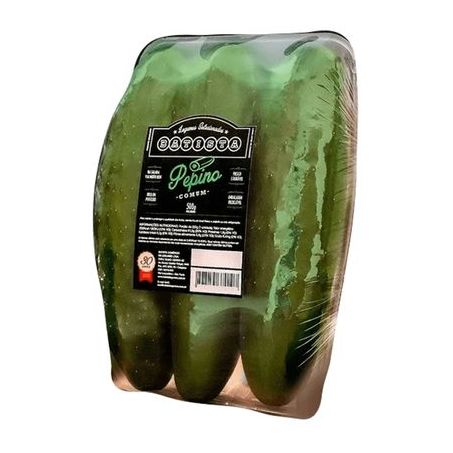 PEPINO COMUM BATISTA BANDEJA 500G