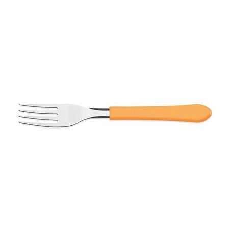Garfo de Mesa Inox Leme Laranja Tramontina Embalagem 1UN