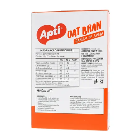 Farelo Aveia Apti 150g Oat Bran  360-19