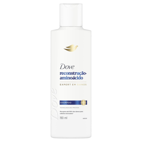 Shampoo Dove 190ml - Reconstrução - Amoníaco