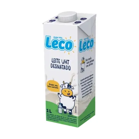 Leite leco desnatado tp 1l