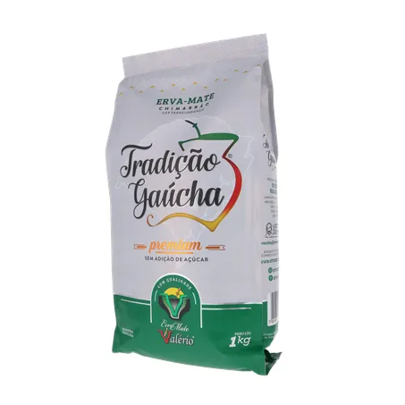 ERVA-MATE TRADIÇÃO GAÚCHA VALÉRIO PREMIUM PACOTE 1KG  360-2