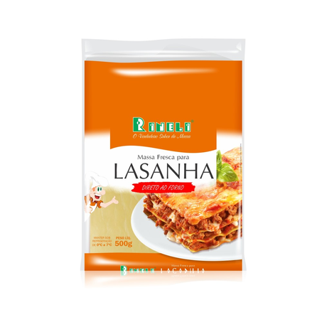 Massa para Lasanha Rineli Pacote 500G