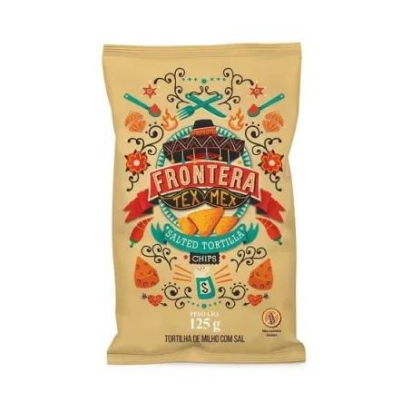 TORTILLA CHIPS FRONTERA 85G SAL