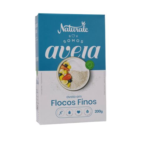 Aveia naturale flocos finos 170g 360-58