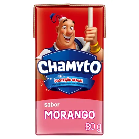 LEITE FERM NESTLE CHAMYTO MORANGO 80G