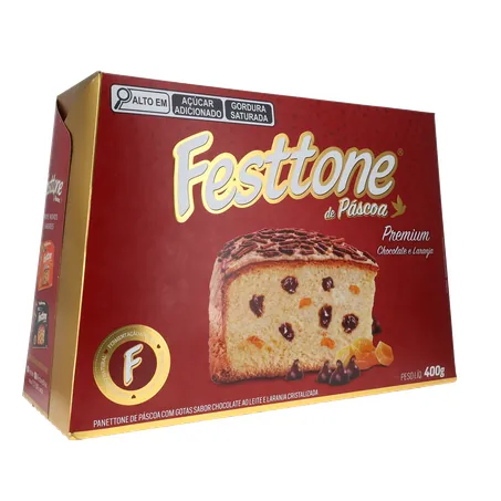 Panettone de Páscoa Festtone Chocolate e Laranja Cristalizada 400G 360-33