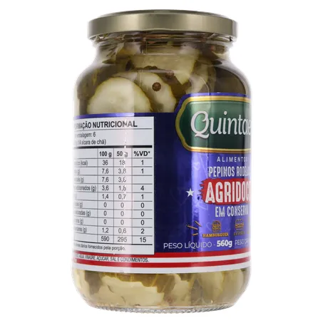 Pepino conserva quintaes rodel.300g 360-31