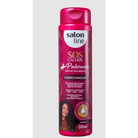 Condicionador salon line sos cachos mais po 300ml